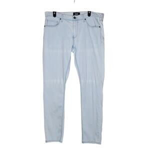 PAIGE Croft Jeans Mens 34x31 (36x31) Light Wash Faded Soft Stretch Skinny Denim